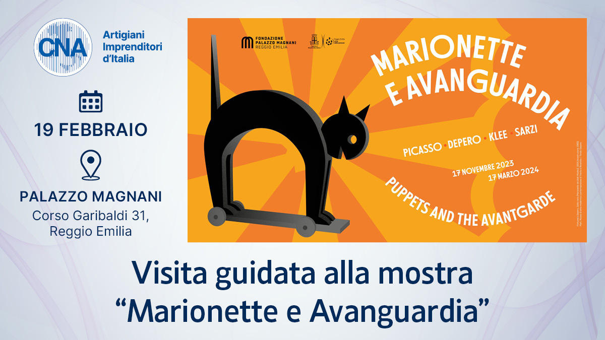 Visita guidata alla mostra "Marionette e Avanguardia" a Palazzo Magnani